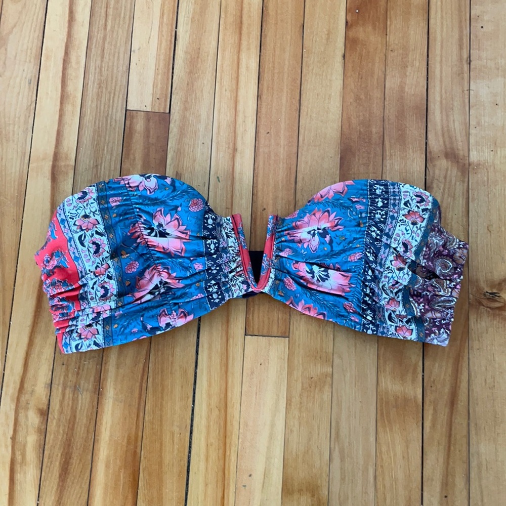 Bandeau swim top
